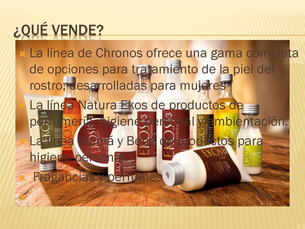 ¿qué vende La línea de Chronos ofrece una gama completa de opciones para tratamiento de la piel del rostro, desarrolladas para mujeres.