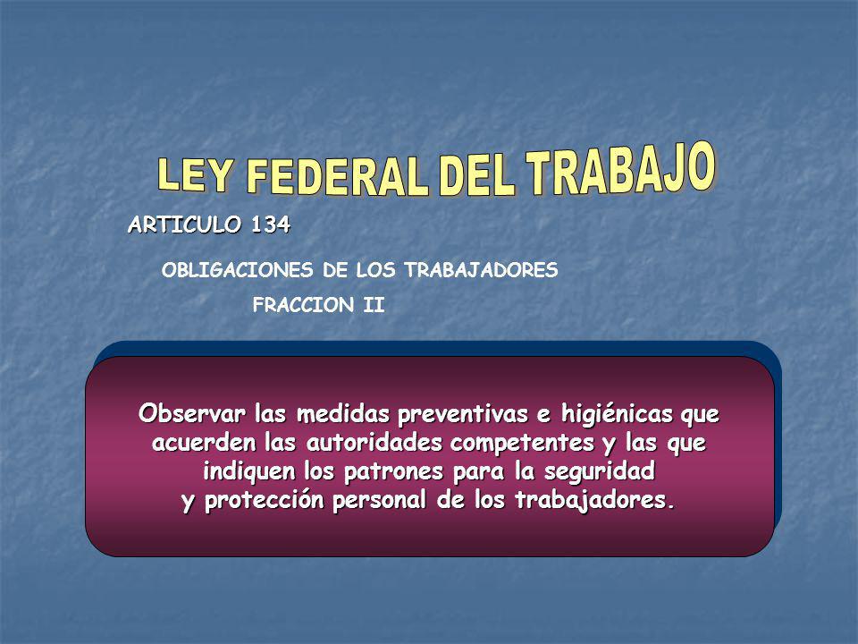 LEY FEDERAL DEL TRABAJO