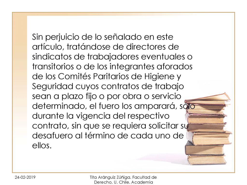 Tita Aránguiz Zúñiga. Facultad de Derecho. U. Chile. Academia Judicial