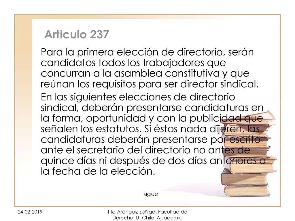 Tita Aránguiz Zúñiga. Facultad de Derecho. U. Chile. Academia Judicial