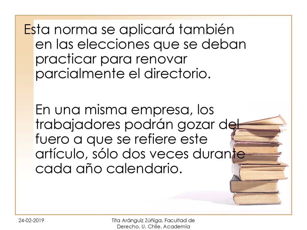 Tita Aránguiz Zúñiga. Facultad de Derecho. U. Chile. Academia Judicial