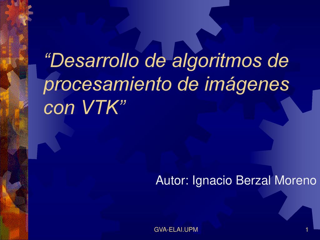 Desarrollo de algoritmos de procesamiento de imágenes con VTK