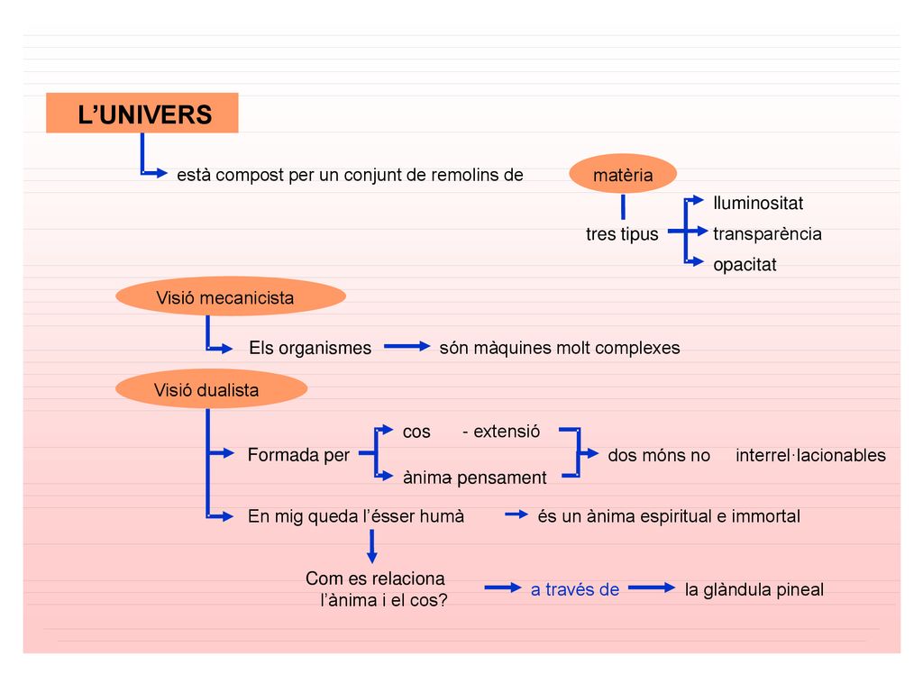 L’UNIVERS està compost per un conjunt de remolins de matèria