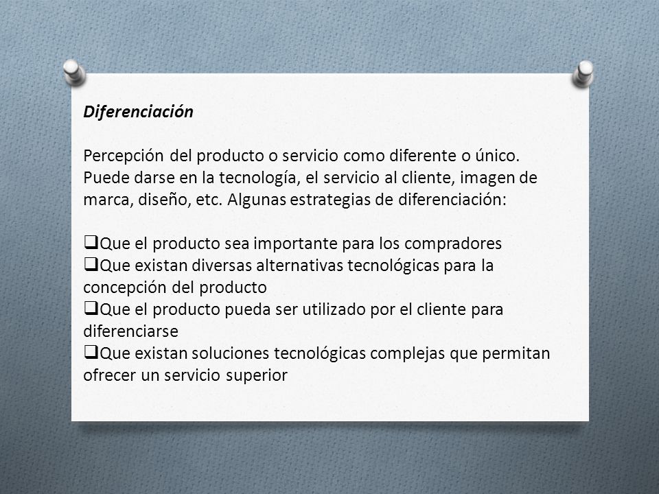 Que el producto sea importante para los compradores