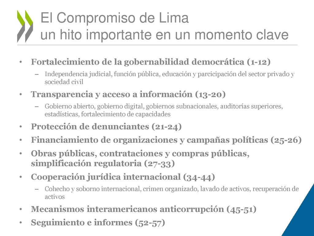 El Compromiso de Lima un hito importante en un momento clave