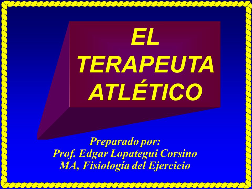 Prof. Edgar Lopategui Corsino MA, Fisiología del Ejercicio