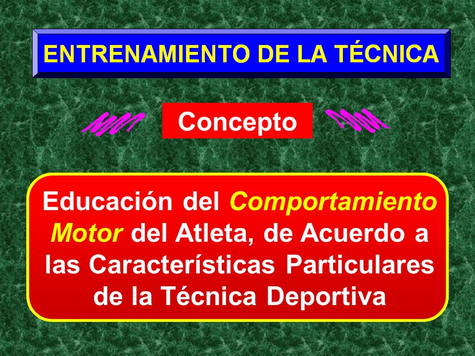 Educación del Comportamiento Motor del Atleta, de Acuerdo a