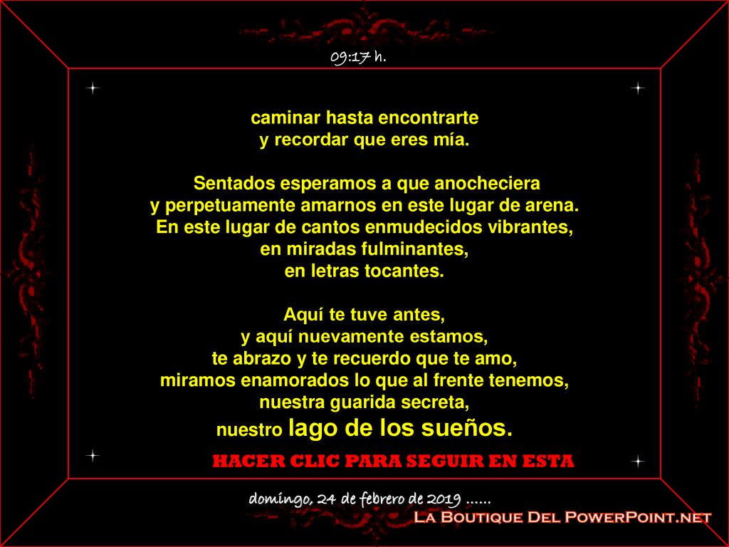 caminar hasta encontrarte y recordar que eres mía.