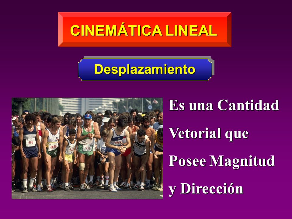 Es una Cantidad Vetorial que Posee Magnitud y Dirección