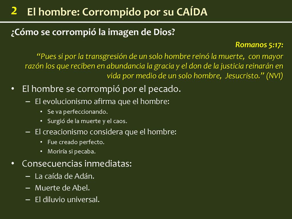 ¿Cómo se corrompió la imagen de Dios