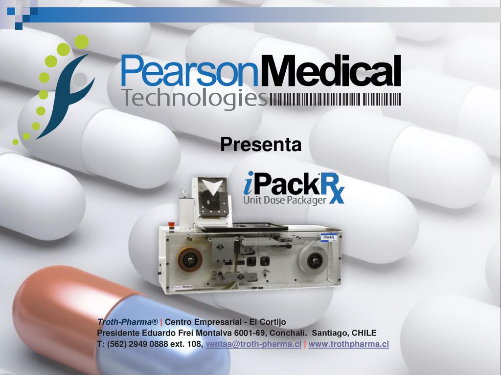 Presenta Troth-Pharma® | Centro Empresarial - El Cortijo