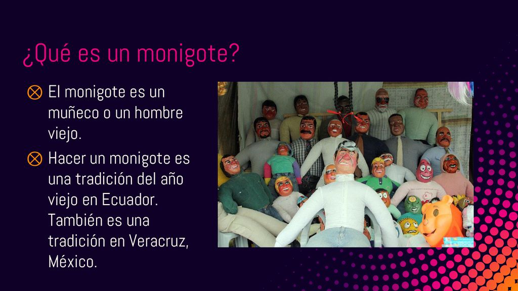 ¿Qué es un monigote El monigote es un muñeco o un hombre viejo.