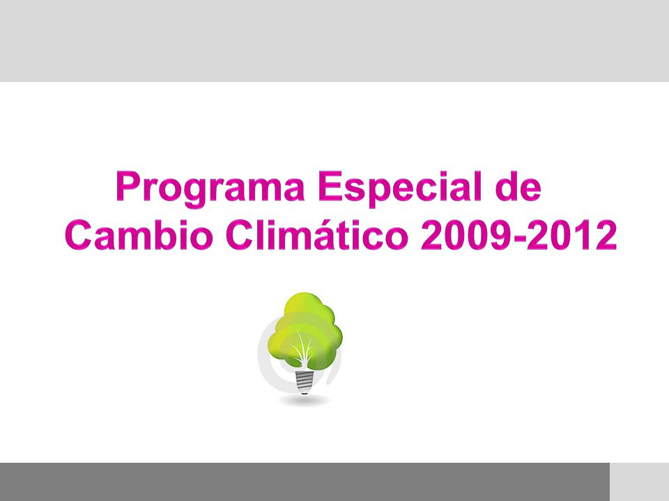 Programa Especial de Cambio Climático