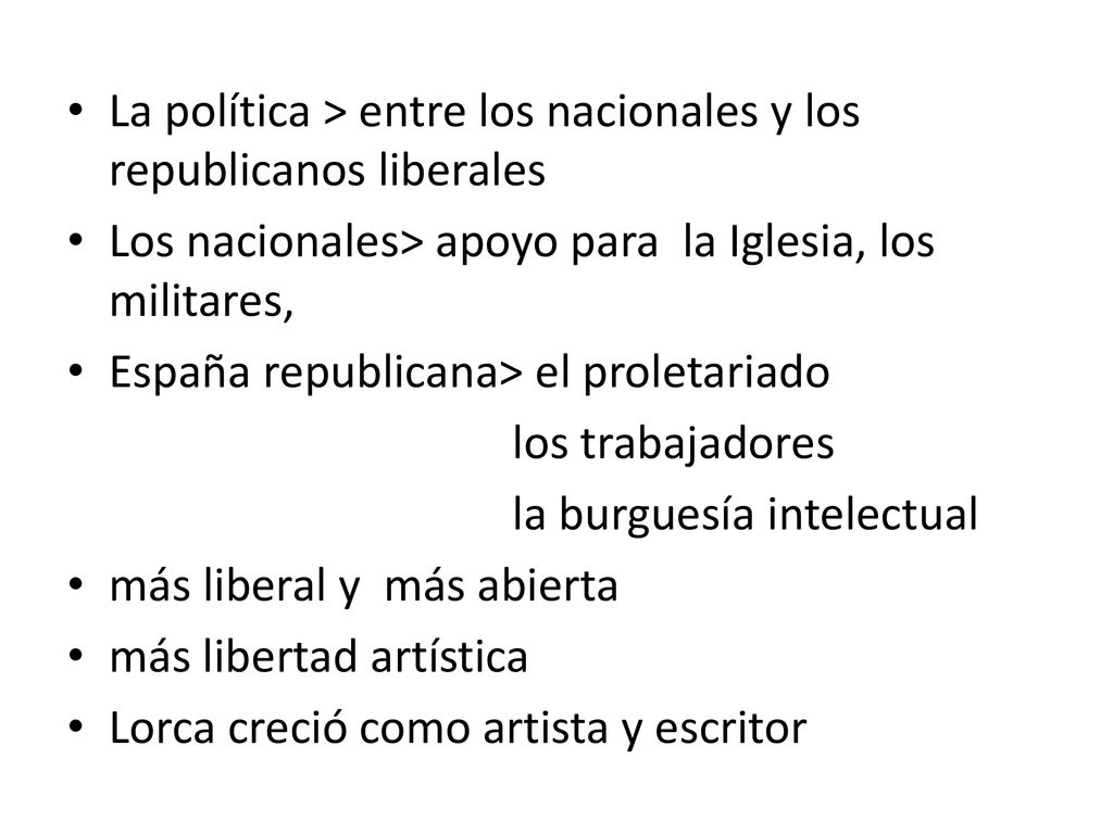 La política > entre los nacionales y los republicanos liberales