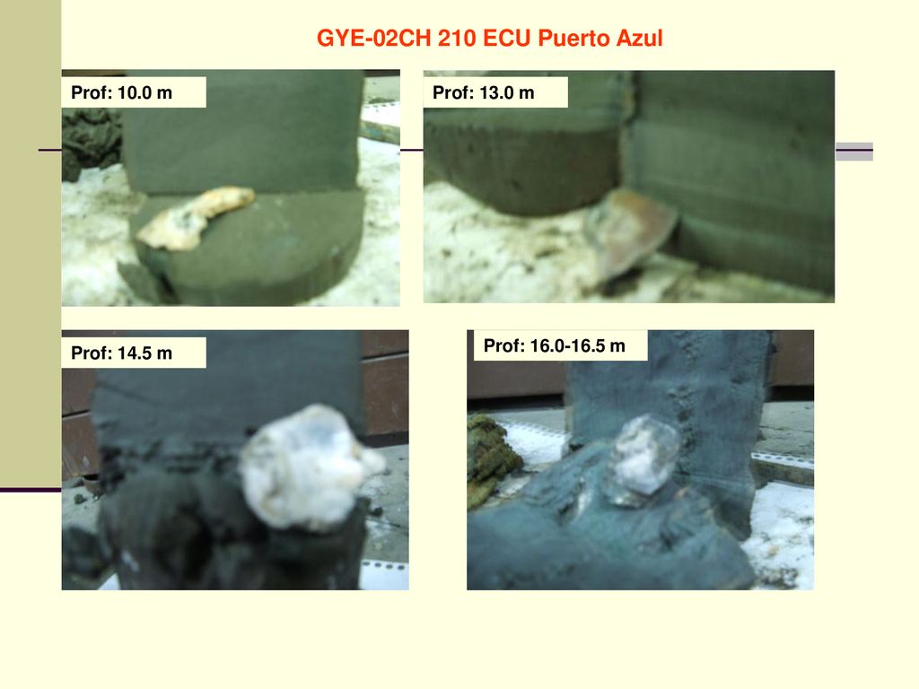 GYE-02CH 210 ECU Puerto Azul Prof: 10.0 m Prof: 13.0 m