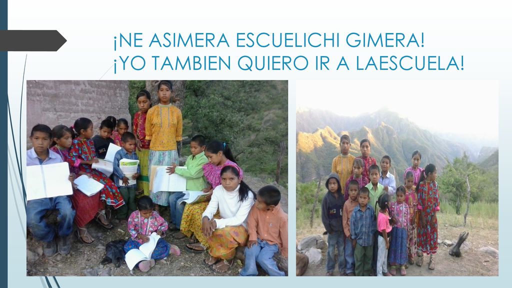 ¡NE ASIMERA ESCUELICHI GIMERA! ¡YO TAMBIEN QUIERO IR A LAESCUELA!