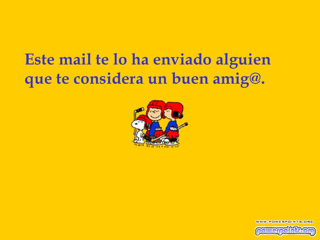Este mail te lo ha enviado alguien que te considera un buen