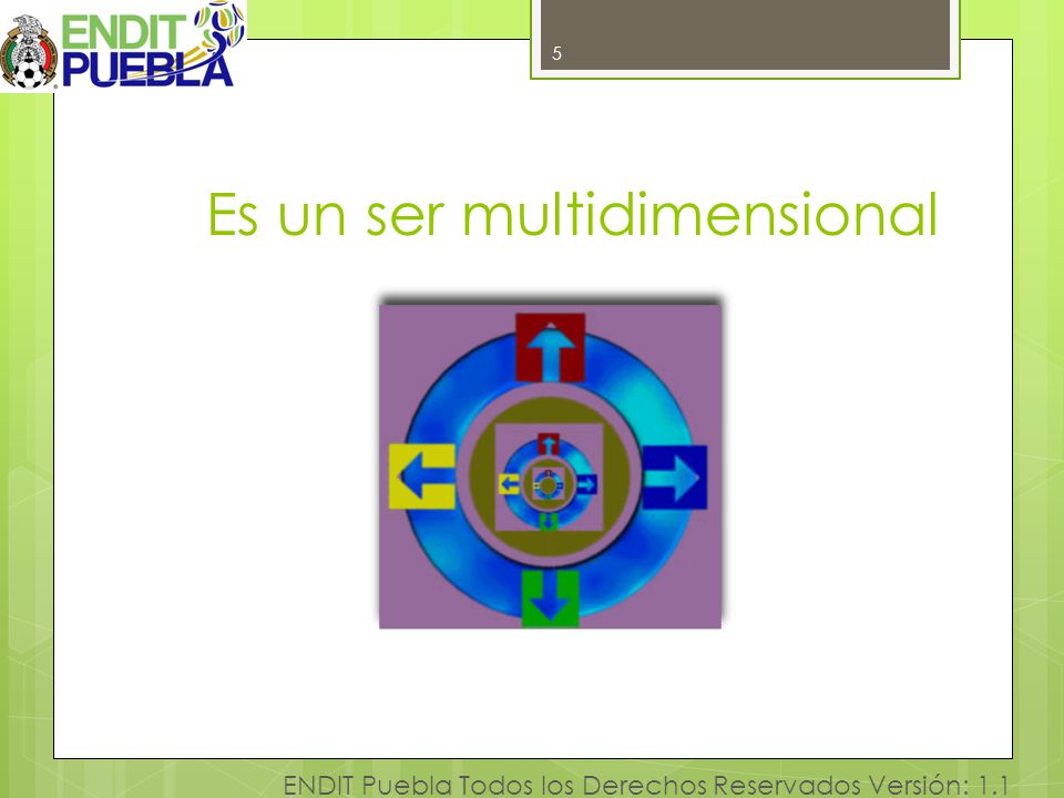 Es un ser multidimensional