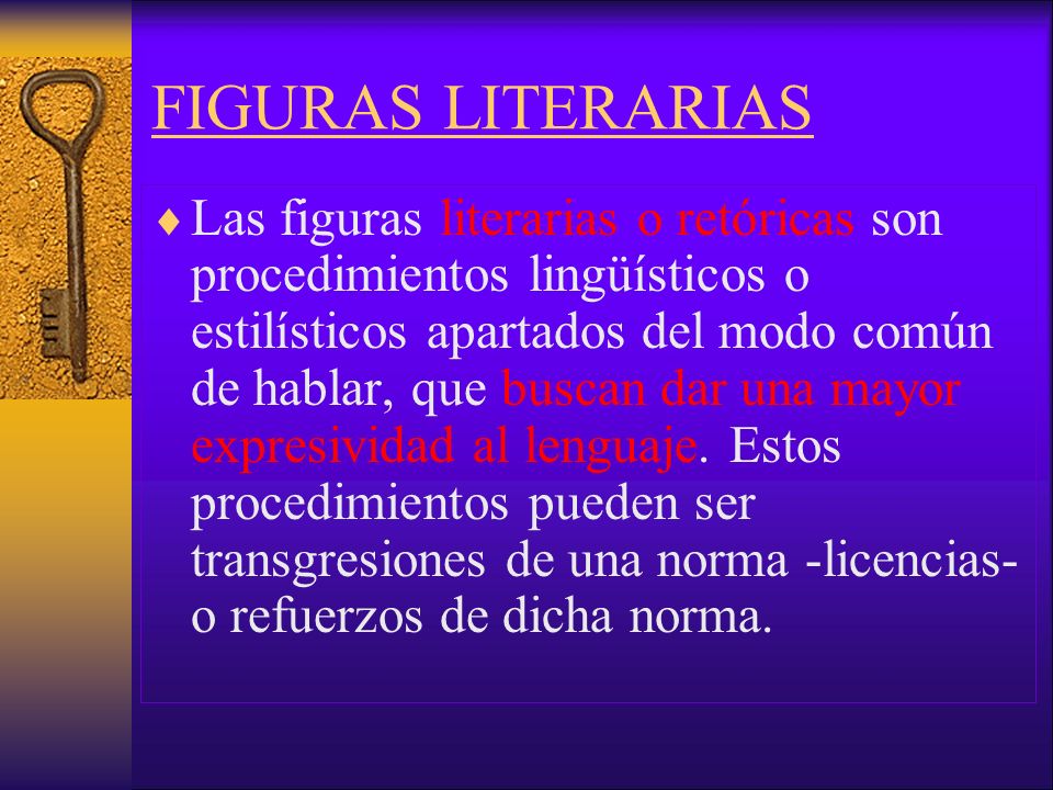 FIGURAS LITERARIAS