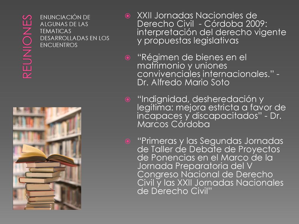 Reuniones ENUNCIACIÓN DE ALGUNAS DE LAS TEMATICAS DESARROLLADAS EN LOS ENCUENTROS.