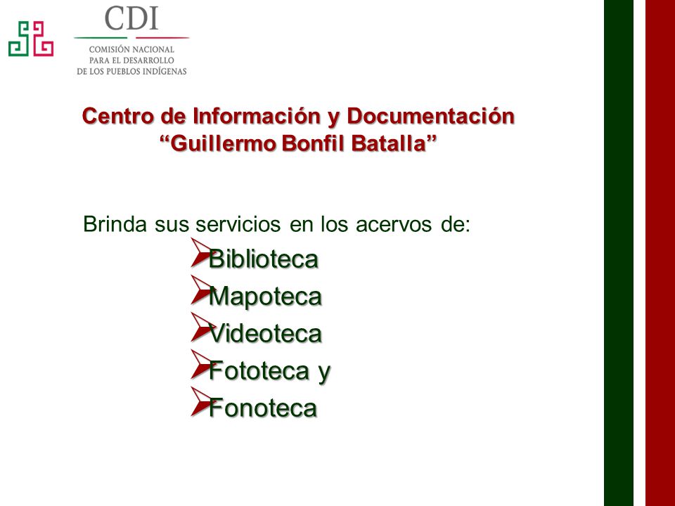Centro de Información y Documentación Guillermo Bonfil Batalla