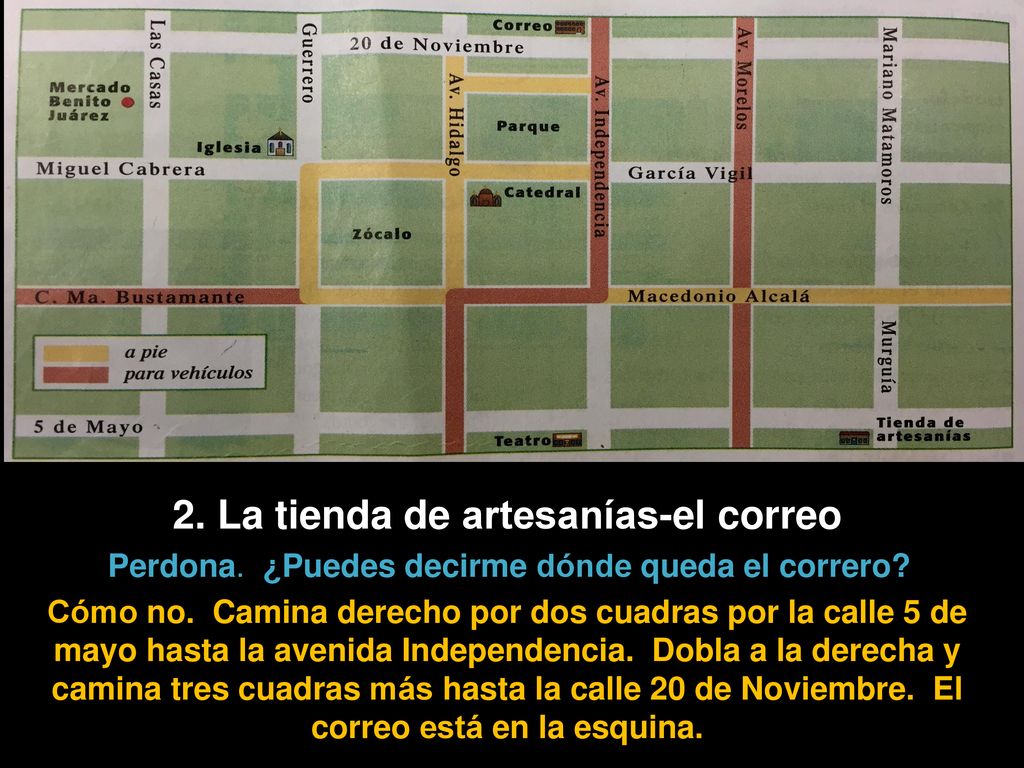 2. La tienda de artesanías-el correo