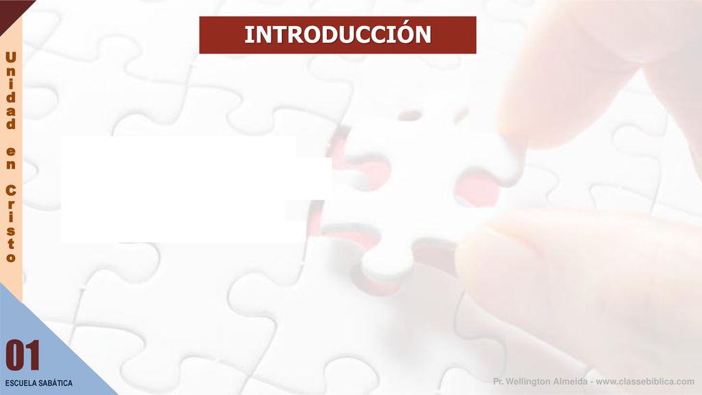 01 INTRODUCCIÓN U n i d a e C r s t o