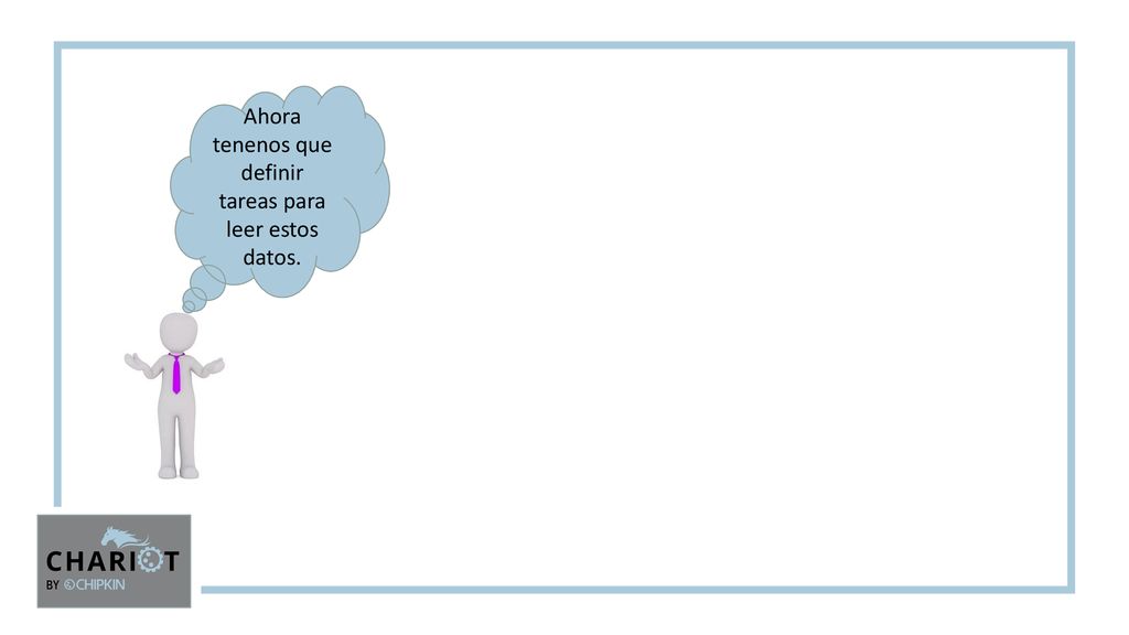 Ahora tenenos que definir tareas para leer estos datos.