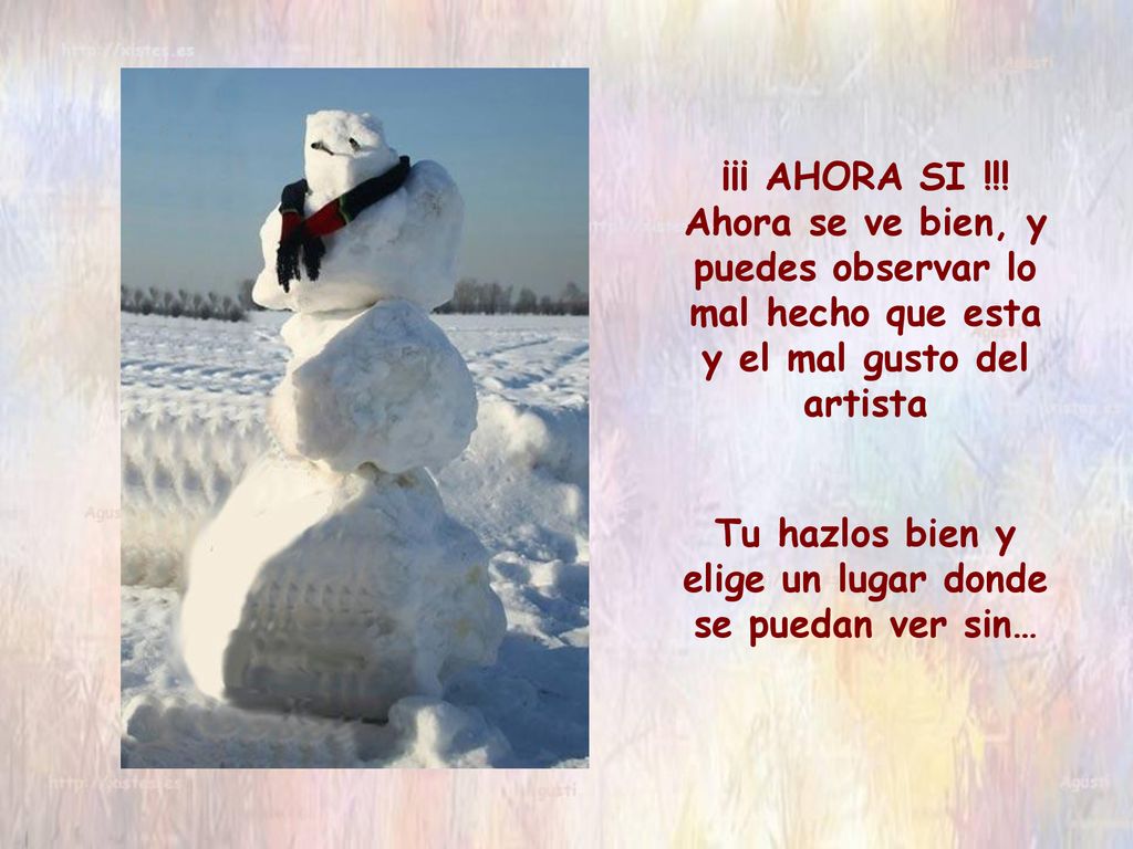 Tu hazlos bien y elige un lugar donde se puedan ver sin…
