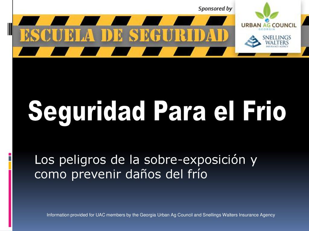 Los peligros de la sobre-exposición y como prevenir daños del frío