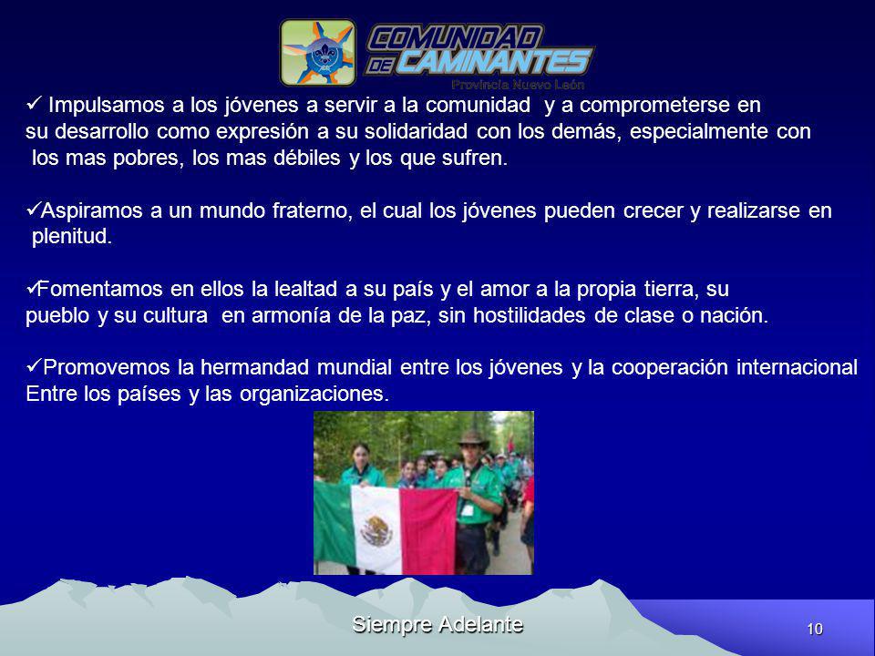 Impulsamos a los jóvenes a servir a la comunidad y a comprometerse en
