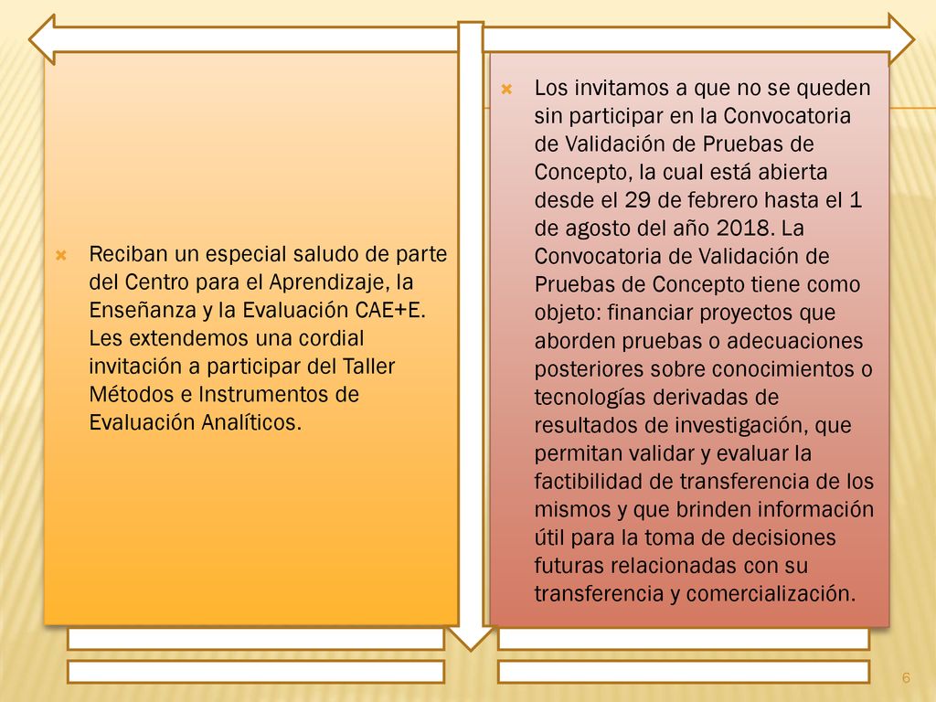 Reciban un especial saludo de parte del Centro para el Aprendizaje, la Enseñanza y la Evaluación CAE+E. Les extendemos una cordial invitación a participar del Taller Métodos e Instrumentos de Evaluación Analíticos.