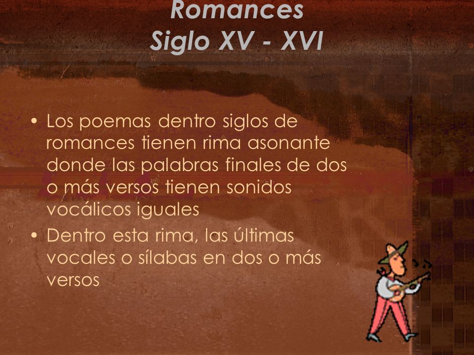 Romances Siglo XV - XVI