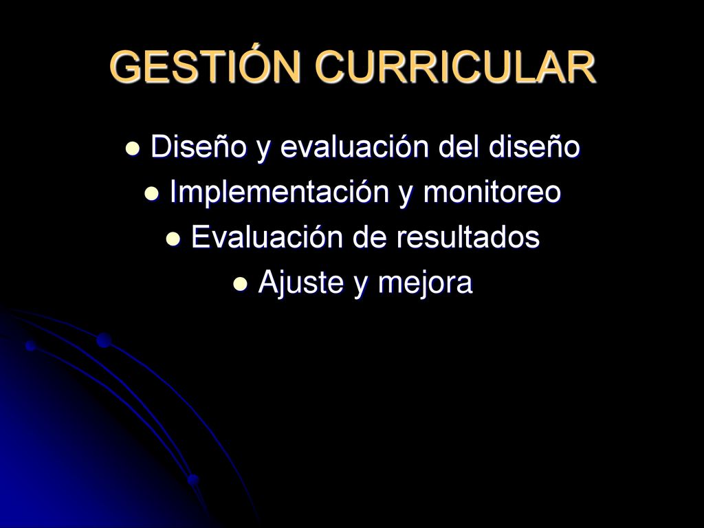 CURRICULUM TEORÍA y DISEÑO. - ppt descargar