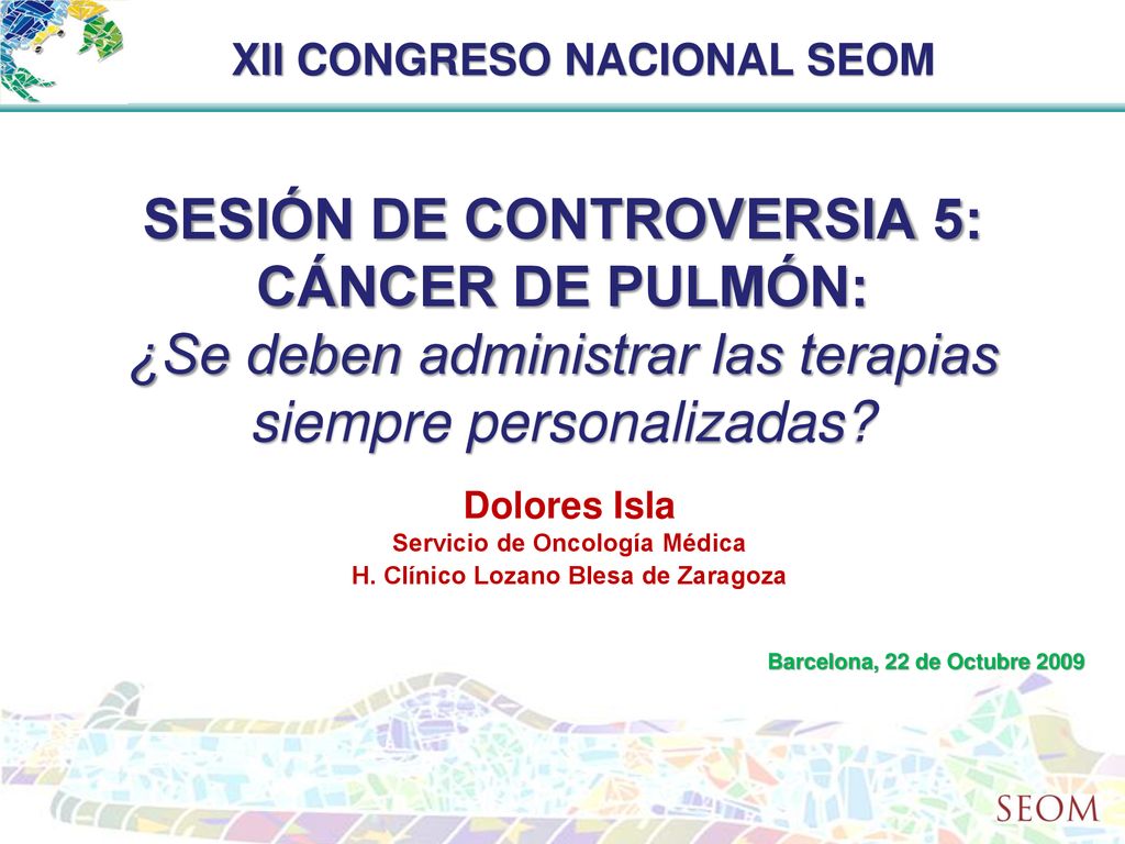 Servicio de Oncología Médica H. Clínico Lozano Blesa de Zaragoza