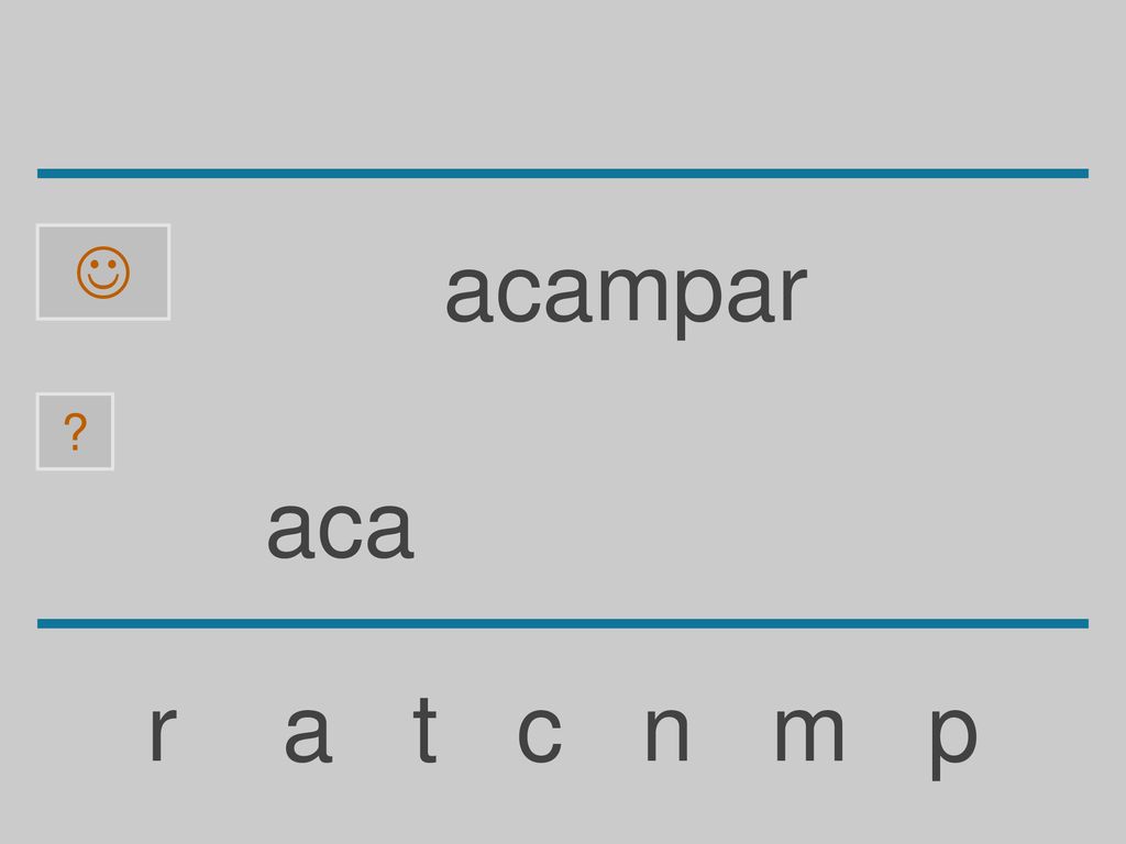  acampar aca r a t c n m p