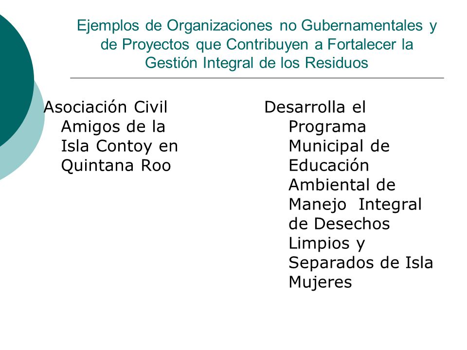 Asociación Civil Amigos de la Isla Contoy en Quintana Roo