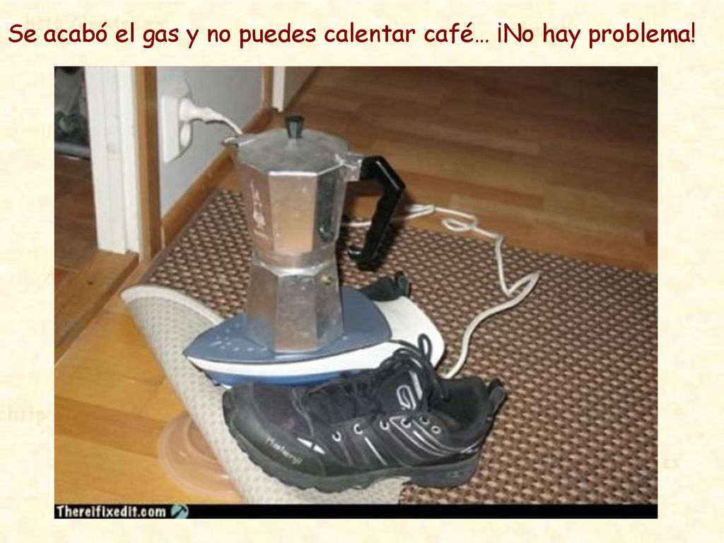 Se acabó el gas y no puedes calentar café… ¡No hay problema!