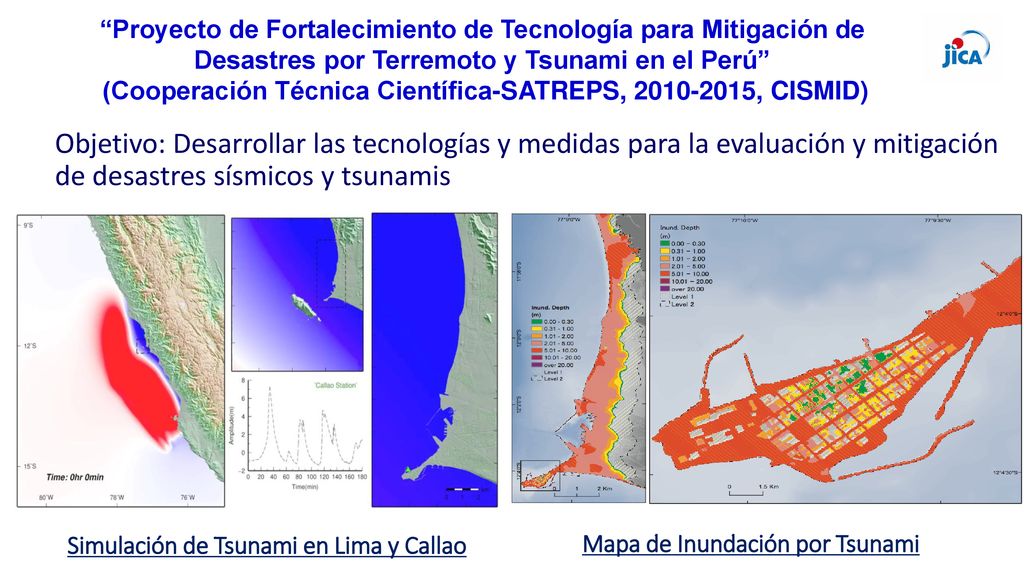 Proyecto de Fortalecimiento de Tecnología para Mitigación de Desastres por Terremoto y Tsunami en el Perú