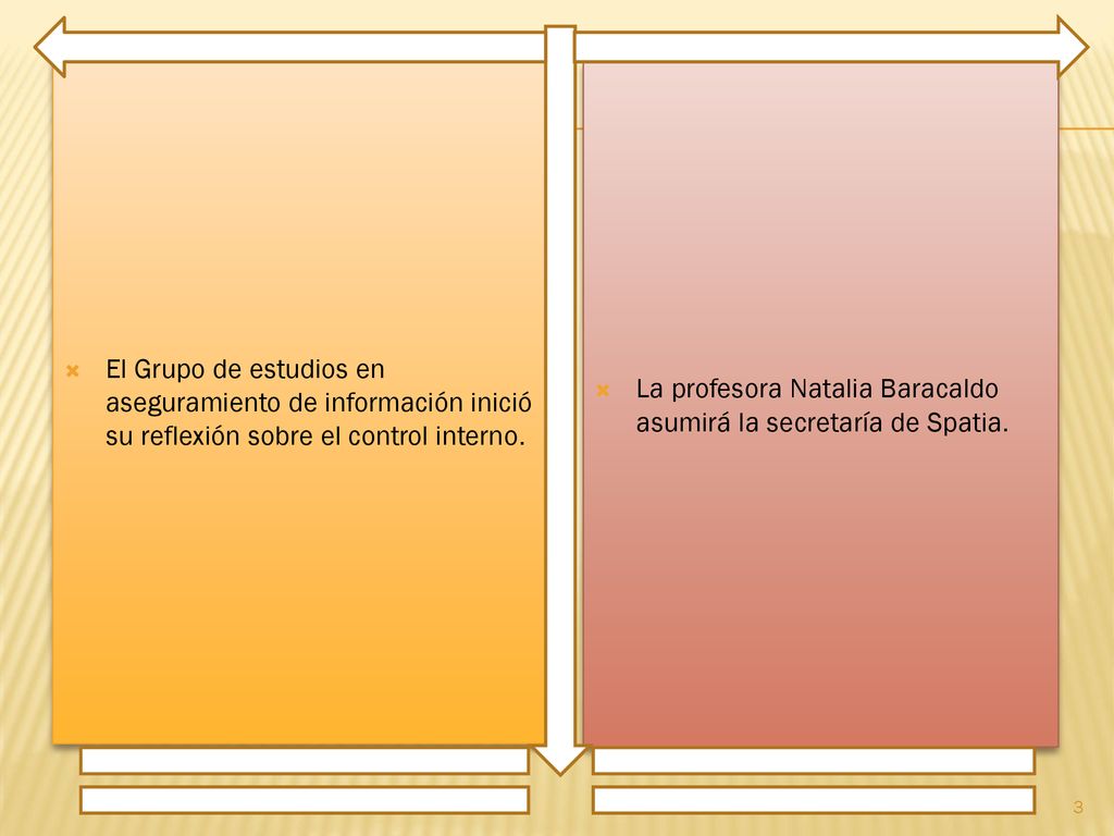 El Grupo de estudios en aseguramiento de información inició su reflexión sobre el control interno.