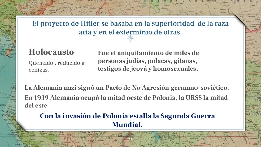 Con la invasión de Polonia estalla la Segunda Guerra Mundial.