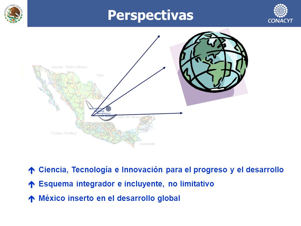 Perspectivas Ciencia, Tecnología e Innovación para el progreso y el desarrollo. Esquema integrador e incluyente, no limitativo.