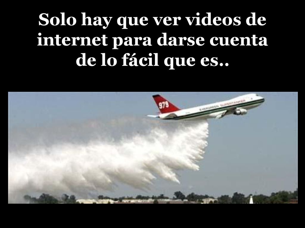 Solo hay que ver videos de internet para darse cuenta de lo fácil que es..