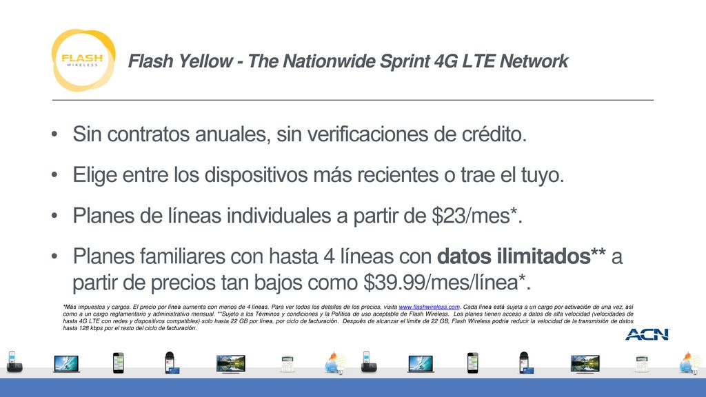 Flash Yellow - The Nationwide Sprint 4G LTE Network
