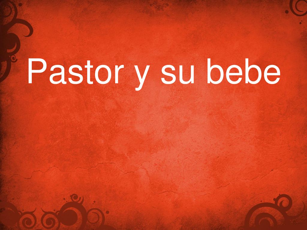 Pastor y su bebe When days all look the same, it’s a problem.