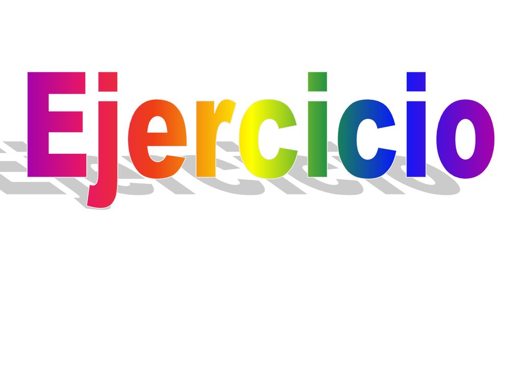 Ejercicio