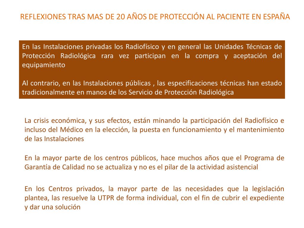 REFLEXIONES TRAS MAS DE 20 AÑOS DE PROTECCIÓN AL PACIENTE EN ESPAÑA