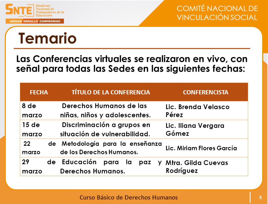TÍTULO DE LA CONFERENCIA
