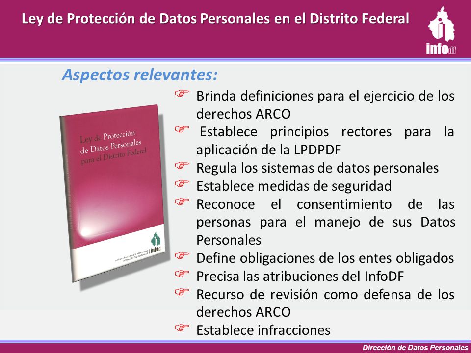 Ley de Protección de Datos Personales en el Distrito Federal