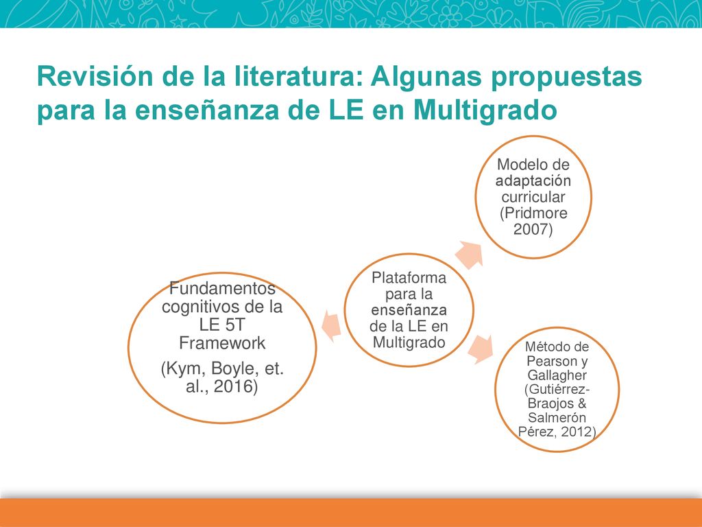 Revisión de la literatura: Algunas propuestas para la enseñanza de LE en Multigrado